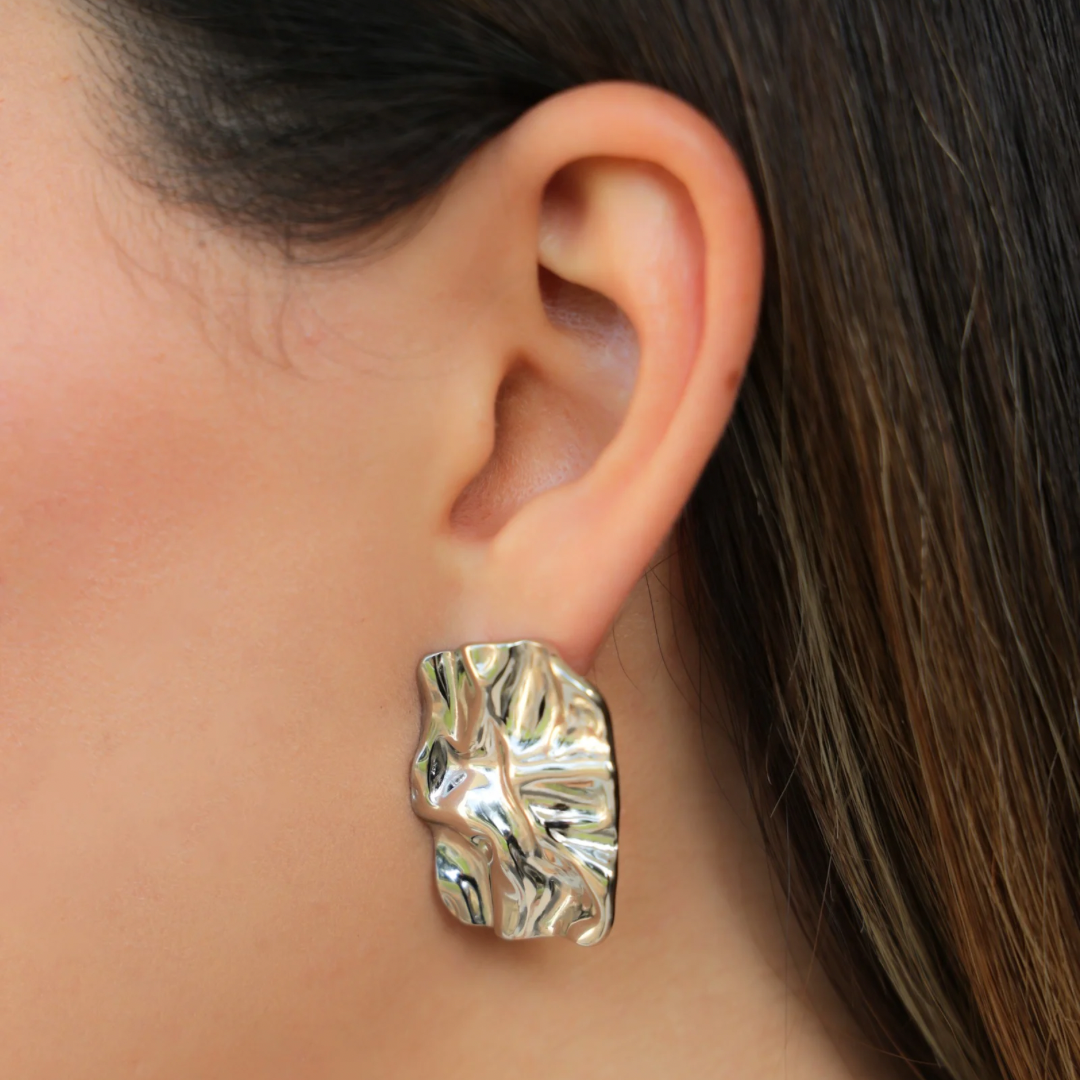 Hailey Aretes Plata