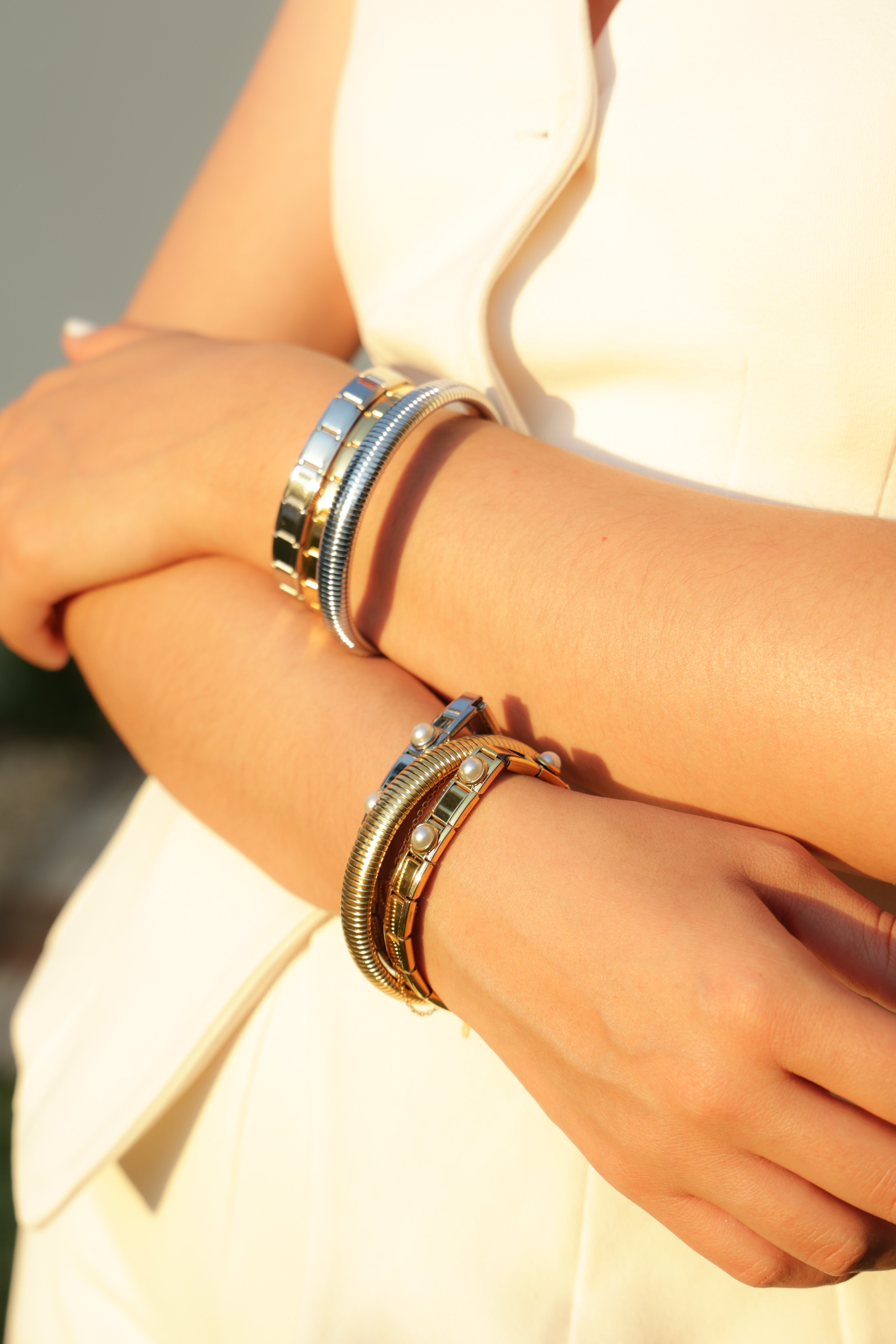 Adelina Pulsera Plata