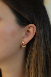 Violeta Aretes Oro