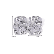 Hailey Aretes Plata - Mayoreo Calzado AndyACCESORIO